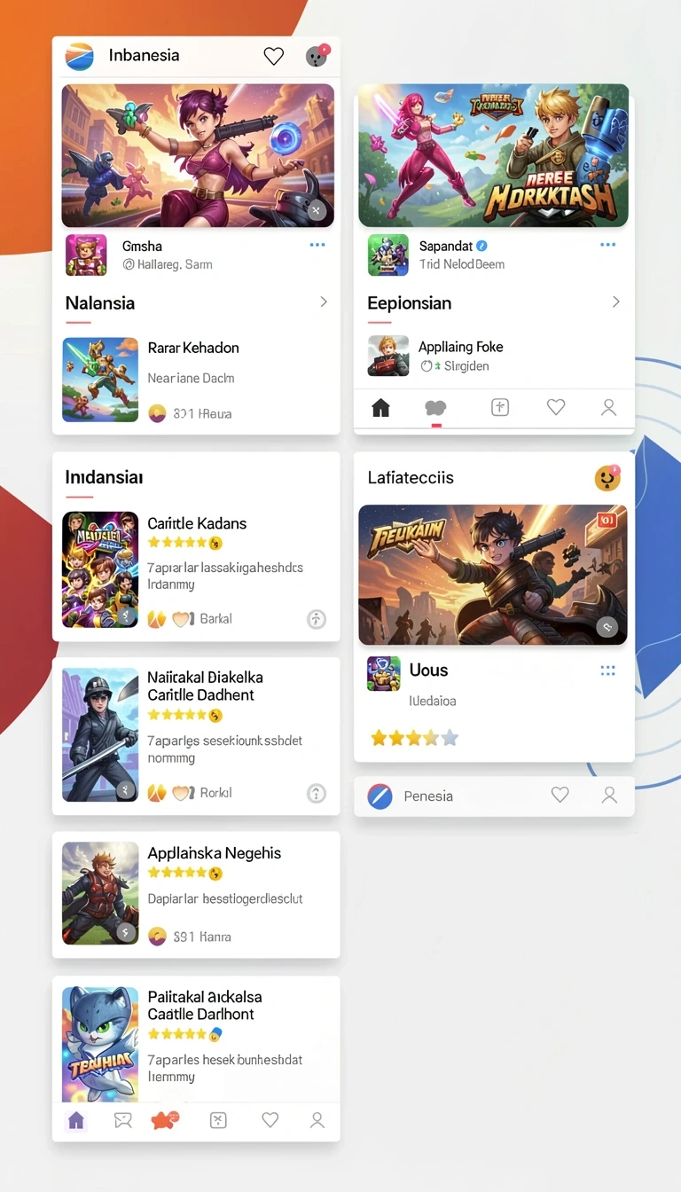 Tampilan utama aplikasi luckydf App APK Terbaru yang intuitif dan efisien.